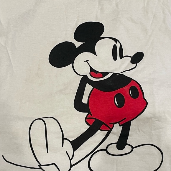 Vintage 80s Mickey Mouse Walt Disney Ringer T-Shirt - Picture 7 of 8